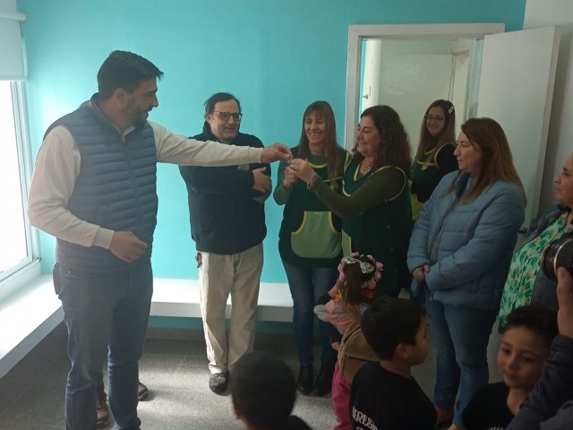 Realizaron una recorrida por la obra del Jardn Esqui